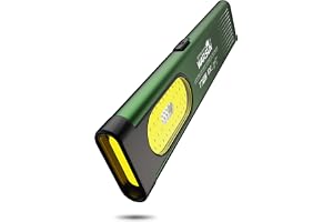 WARSUN T7 Rechargeable Pocket Torch, Slim EDC Flashlight with USB-C Charging, Magnetic Base & Clip, Lightweight Portable LED 