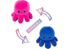 AioTio Double-sided Octopus Flip Plushie (Blue and Red)