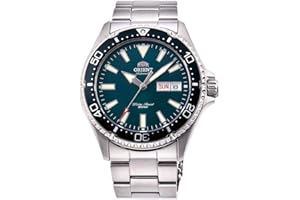 ORIENT Kamasu/Mako III - Orologio da polso da uomo automatico a carica manuale sportivo in acciaio o silicone - Divers' watch subacqueo con corona a vite e vetro zaffiro