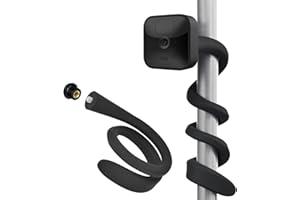 TEKCAM Elastyczny uchwyt Twist Mount, uchwyt na kamerę kompatybilny z Blink Mini/Mini 2, Blink Outdoor 4 (4. generacji)/(3 generacji), Blink XT/XT2, Blink Indoor Kamera, bez otworów, elastyczny uchwyt