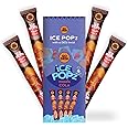 GO DESi Ice Popz, Masala Cola, Pack of 12 x 70 ml each, Fruit Ice Popsicles, Ice Pops
