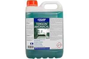 DISARP GLOBAL HYGIENE SOLUTIONS TERGON AMONIACAL DETERGENTE CONCENTRADO PARA SUELOS Y SANITARIOS .Garrafa 5l (1)
