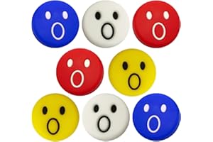 ‎QUESUC Tennisschläger Stoßdämpfer Tennis Dämpfer Tennisschläger Vibrationsdämpfer Squash- Und Tennisschläger Tennisschläger Dämpfer Silikon Stoßdämpfer Tennisschläger Dämpfer sehr geeignet Tennisspieler 8pcs