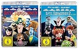 Hotel Transsilvanien 3D - 1+2 im Set - Deutsche Originalware [4 Blu-rays] - Michelle Murdocca, Peter Baynham, Adam Sandler, Catherine Apple, Dieter Hallervorden Sprecher: Rick Kavanian