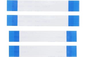 OTOTEC Lot de 4 câbles rubans flexibles compatibles avec console Sony PS5 16 broches Touchpad L1 L2 R1 R2 Accessoires de jeux vidéo