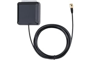 Bingfu Antenna GNSS Quadri-Sistema SMA con GPS BeiDou GLONASS Galileo, LNA Alto Guadagno 28dB, Impermeabile IP65, Ampia Tensione 3-12V per Applicazione Automotive, Drone, Marina e Tracciamento IoT