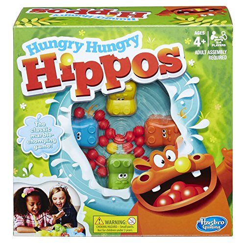 Hasbro Gaming Elefun & Friends Hungry Hungry Hippos Jeu Multicolore