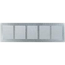 Griglia Ventilazione Metallica 260x280 Mm - Bianco, Con Zanzariera, Per Pareti E Soffitti - Foto 8