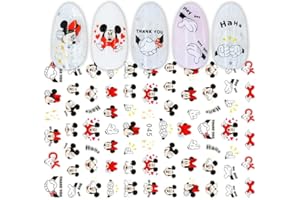 YAUTI Pegatinas Para Uñas Personaje De Dibujos Animados 3D Adhesivo De Uñas Adhesivo Decoración Herramienta Herramienta De Arte Ornamento-Feb-045