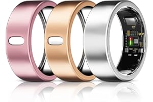 ZOOROO Paquete de 3 fundas compatibles con Oura Ring Gen 4/Oura Gen 3 Horizon/Heritage/Ultrahuman Ring Air, carga de sobrepuerto con cubierta, protector de TPU antiarañazos para mujeres y hombres, plata, oro