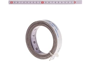 ABENXXOU Ruban de mesure auto-adhésif de gauche à droite, droite à gauche, Au milieu des deux côtés 1/2/3 / 5M (2M, Droite à gauche)