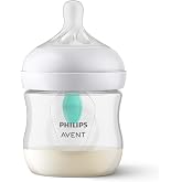 Philips Avent Anti-kolik Biberon, 125 ml, 0 Ay+, Akıtmaz Emzik, Kolik ve Gaz &Ouml;nleyici, BPA İ&ccedil;ermez, SCY670/01