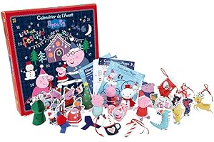 JEMINI PEPPA PIG CALENDARIO DELL'AVVENTO CONTENENTE 35 PEZZI 36 X 39,5 CM