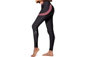 Santic Fahrradhose Lang Damen Gepolsterte Winter Thermo Leggings Radhose Radsport Lange Hosen Tights Elastische Schnell Trocknend
