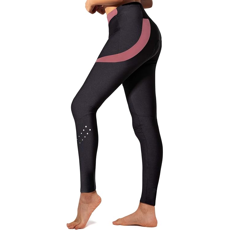 Collants Cyclistes Thermiques Brisk Bike - Cuissards Longs Rembourrés Professionnels - Polyester Respirant
