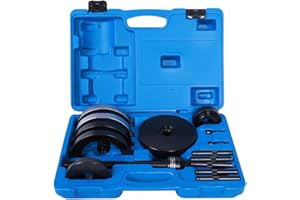 YyanLAK VW T5 85mm Radlager, Wechseln Radnabe Werkzeug Abzieher 16-TLG Satz, VW Spezial Abzieher Kit, für VW T5 Auto Fahrwerk