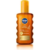 NIVEA SUN Karoten &Ouml;zl&uuml; Yoğun Bronzlaştırıcı G&uuml;neş Yağ Sprey 200ml, E Vitamini,Doğal Bronzluk