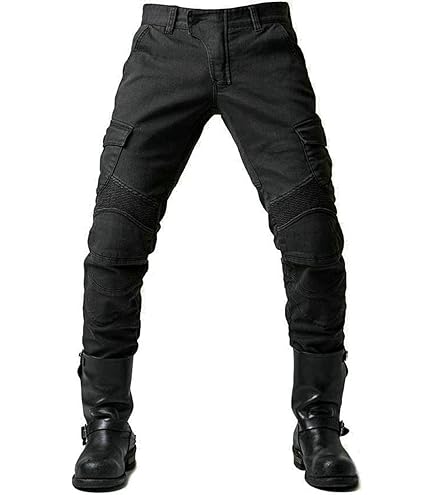 Bikers Gear Australië Unisex Kj0018-36r Kevlar Gevoerde Klassieke Stone Wash Denim Motorfiets Jeans CE Bescherming, Stone Wash Denim, 36R L 43 W 18 UK