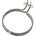 SPARES2GO 3 Turn Round Heater Heating Element compatible with Rangemaster 55 90 110 Classic Fan Oven Cooker (2500w)