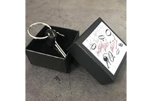 ZQION Flite by Steve Thompson Anneau à porte-clés pour tours de magie Illusions Gimmick Magicien Invisible