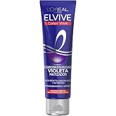 L'Or&eacute;al Paris Elvive Color Vive Tinting Violet Mascara, 150 ml | for highlighted hair, blonde or gray. Neutralizes orange and