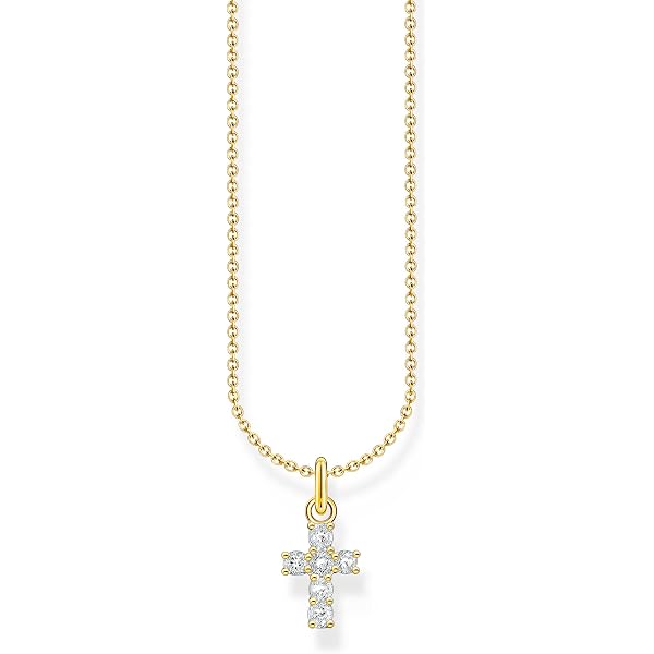 THOMAS SABO Collana Le Signore Argento Sterling 925 Zirconia_cubica Altra Forma   KE2103 051 14 L45v