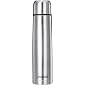 Amazon Brand - Solimo Stainless Steel Insulated Bottle with Flip Lid and Cover, 24 Hours Hot or Cold, 1000ml