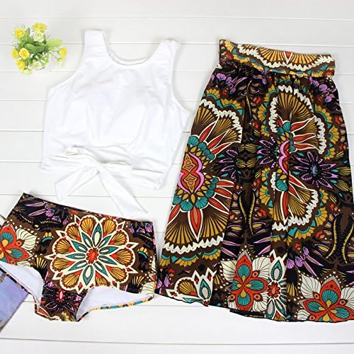 WDDBJN Bikini/Swimwear/Swimming/Beach/Outdoor/Gift/Split/Swimwear/Female/Three-piece/Bikini/Beach Blanket Skirt-style Boxer Concealer Conservative Holiday Spa/Swimwear/