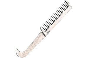 ROMA F.C. Roma Cast Aluminium Pulling Mane Comb One Size Silver