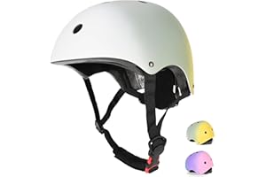 PIPIZHU Casque de vélo pour Enfants - Casque Scoot and Ride pour Enfants, Adolescents et garçons - pour Filles et garçons