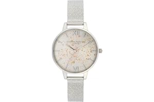 Olivia Burton damski analogowy kwarcowy zegarek z bransoletką ze stali szlachetnej OB16GD14