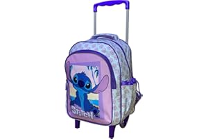 arlis Sac à Dos Trolley Stitch, 1 Compartiment Principal avec zippée 1 Compartiment avec Fermeture zippé Devant - 31 x 24 x 15 cm (Trolley Sac à Dos Stitch Fille)