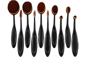 BAOFALI 10Pcs Ink Blending Brushes Set; Mixed Sizes Blender Brushes for Scrapbooking Stencils Card Making Crafting Ink Daubers Ink Blending Tool (10 Sizes)