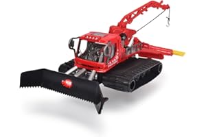 Dickie Toys - Dameuse avec Pelle, Fraise et Grue - 23cm - 203783002 Multicolore