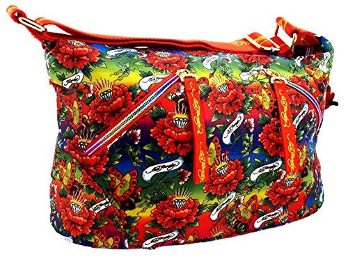 Preisvergleich Produktbild Ed Hardy 1ANY033EME-Orange Rucksack, 33 cm, Multicolour
