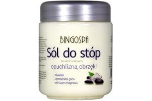 Sales de baño para pies hinchados y dolorosos propensos a edema 550 g BINGOSPA