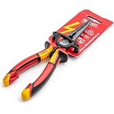 Milwaukee T4932464564 Ağır Hizmet Tipi VDE Elektrik&ccedil;i, İzoleli Karga Burun Pense 205mm