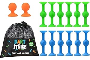 ORIGINAL CUP Dart- & Wurfspiele für Kinder & Erwachsene | Eva-Schaum Klettbälle | Indoor & Outdoor | Dino, Einhorn, Kirmes | Fördert Koordination & Präzision