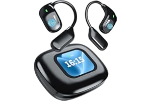 LINTERNGO AI Language Translation Earbuds, OWS 3-in-1 Bluetooth 5.4 Translator Earphone 144 Languages & Accents, Translator Device Real Time fit iOS & Android for Travel Business Learning (Black)