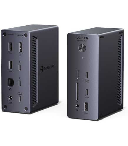 UGREEN Revodok MAX 208 Thunderbolt 4 Dock, 40Gbps 8-in-1 Docking