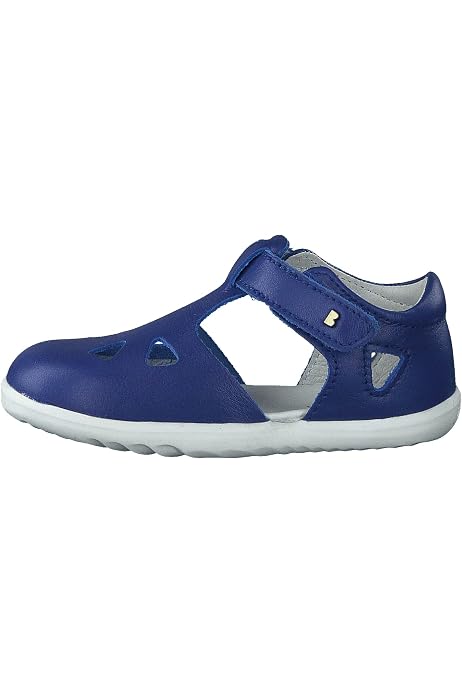 Bobux Step Up Zap II - Sandali Per Bambini Primi Passi In Pelle, Con Chiusura A Strappo E Punta Chiusa