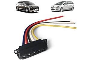 AUTOCRAFT Connecteur avec Câble de Resistance de Chauffage Ventilation Climatisation compatible pour DS5 Peugeot 3008 I 5008 I MTO512 6441CQ