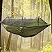 Produktbild Outdoor Reise-Hängematte mit Moskitonetz Ultra-light 2.6*1.4m Matte 150kg Belastbarkeit Set mit Befestigung für Reise, Camping, Garten, Trekking, Strand, Travel-Hammock