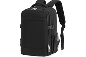 Lossga Handgepäck Rucksack 40x20x25 für Ryanair Rucksack Handgepäck Flugzeug mit Durchleitung 45 x 36 x 20 Tasche Reiserucksack Klein mit Eine Diebstahlsichere Tasche für Herren Damen, 14 Zoll Laptop