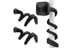 Zyluniy 2 Pièces Flexible Twist Mount, Support Flexible Twist, Support de Caméra Compatible avec for Blink Mini/Mini 2, Blink Outdoor 4 (4th Gen)/(3rd Gen), Blink XT/XT2, Blink Indoor Outdoor Camera