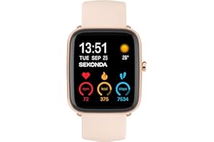 Sekonda Motion Plus Smart Watch 36mm with Pink Silicone Strap 30224