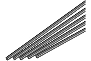 QUARKZMAN kolfiberstång 6 mm x 500 mm 5 stycken | för RC flygplan gör-det-själv verktyg förstärkning vingrör quadcopter arm
