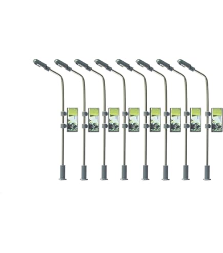 Feu De Signalisation LED Pour Maquette Train – Échelle HO/OO – Double Face Avec Panneau De Commande – Alimentation 6V