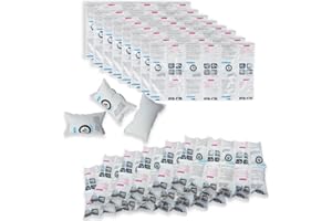 World-Bio Dry Ice Packs for Shipping Frozen Food Freezer Ice Pack Sheets for Coolers Ice Blanket Keep Food Fresh Beverage Cold, Ice Packs After Absorb Water (7" x 13" - 12 Sheets)