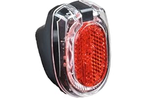 BUSCH+MÜLLER Busch & Müller KG Busch & Müller Busch & Müller tylne światło diodowe SECULA światło rowerowe, wielokolorowe, 8 x 5 x 5 cm Busch & Müller Busch & Müller, tylne światło diodowe SECULA, wielokolorowe, 8